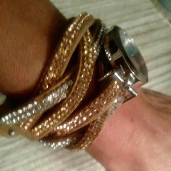 Tan Strappy Watch - Picture 2 of 3